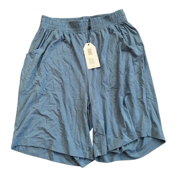 Universal Standard Moonlight Blue Lounge Shorts Women’s Size 4XS 00/0 Loungewear - Picture 1 of 7